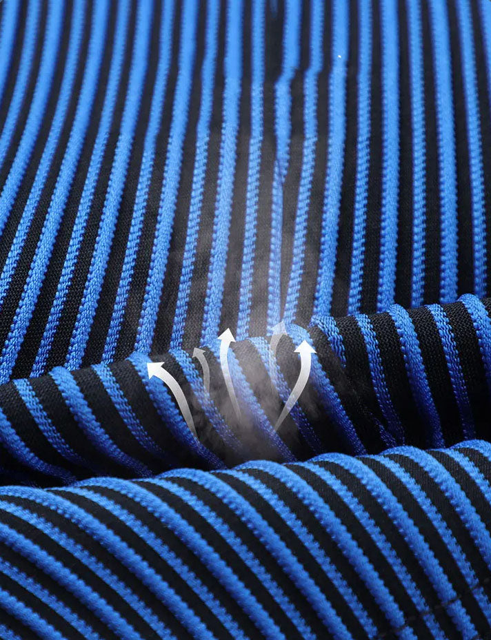 Bryan | Men's Striped Slim Fit Shorts with Drawstring