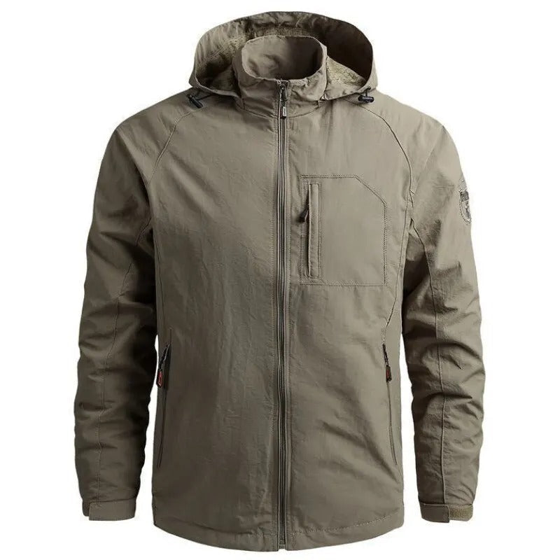 Alex | Men’s Cargo Jacket with Zipper Pockets