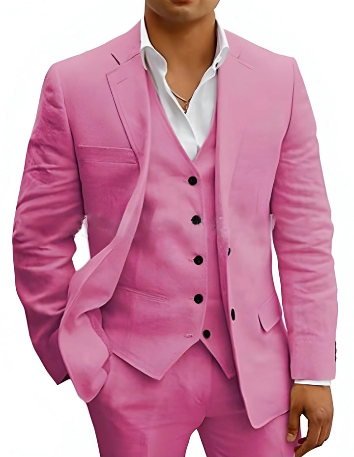 Tanner | Men's Three Piece Suit with Vest, Blazer and Trouser
