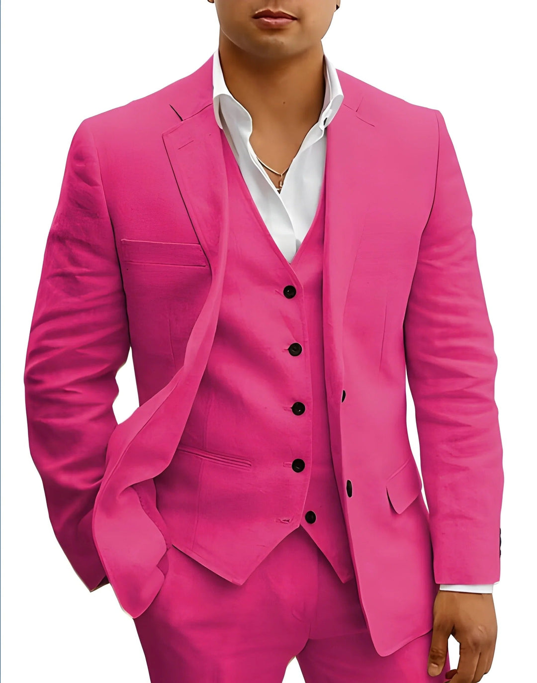 Tanner | Men's Three Piece Suit with Vest, Blazer and Trouser