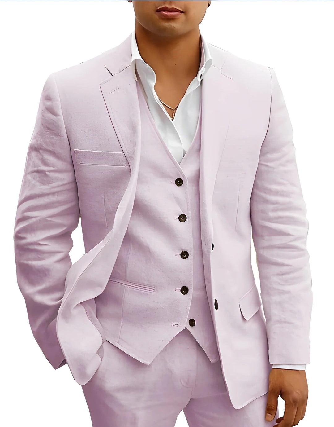 Tanner | Men's Three Piece Suit with Vest, Blazer and Trouser