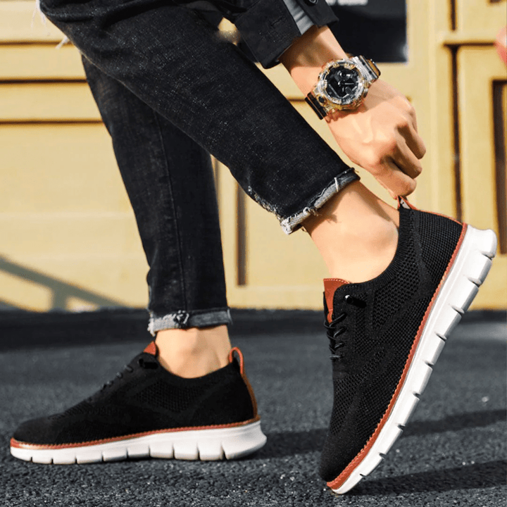 Harold | Men’s Mesh Running Shoes with Lace Up