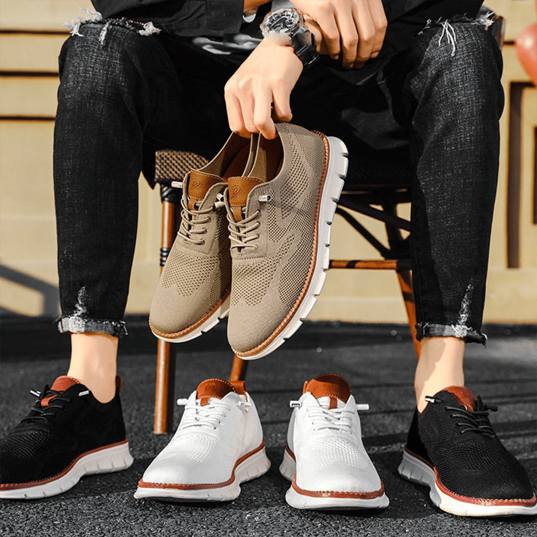 Harold | Men’s Mesh Running Shoes with Lace Up