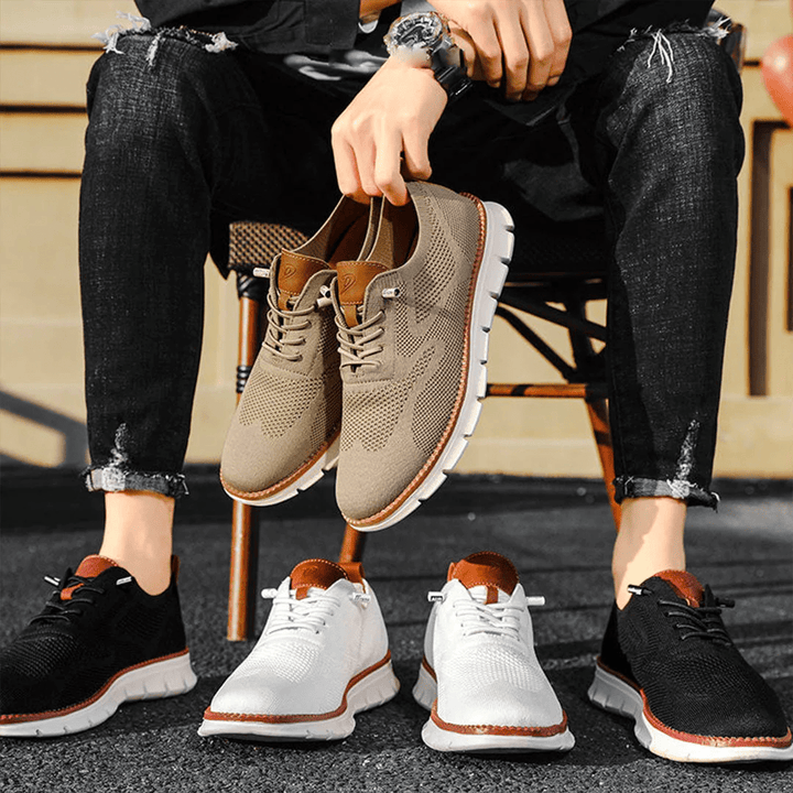 Harold | Men’s Mesh Running Shoes with Lace Up