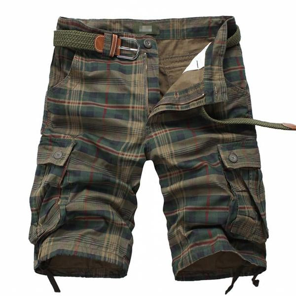 Levi | Men’s Checkered Cargo Shorts