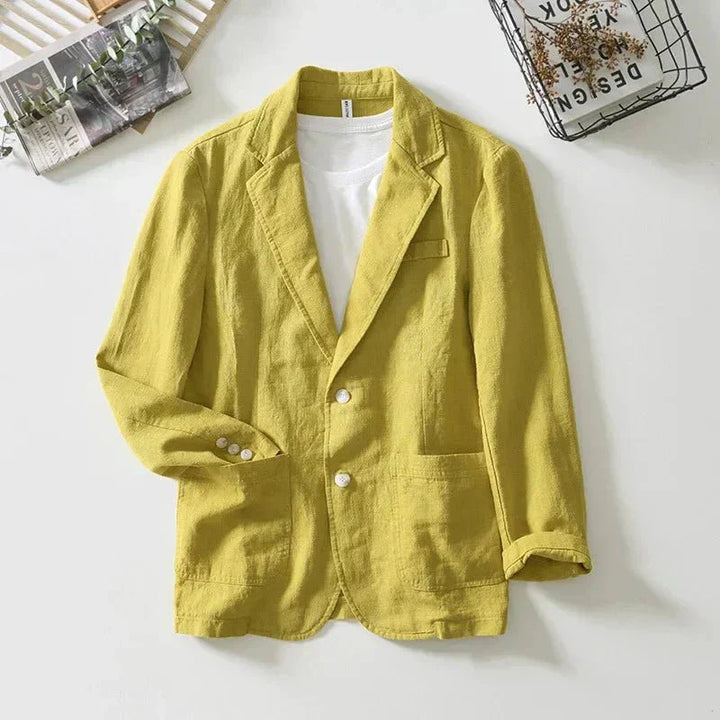 Evans | Men’s Lightweight Two-Button Blazer with Pockets