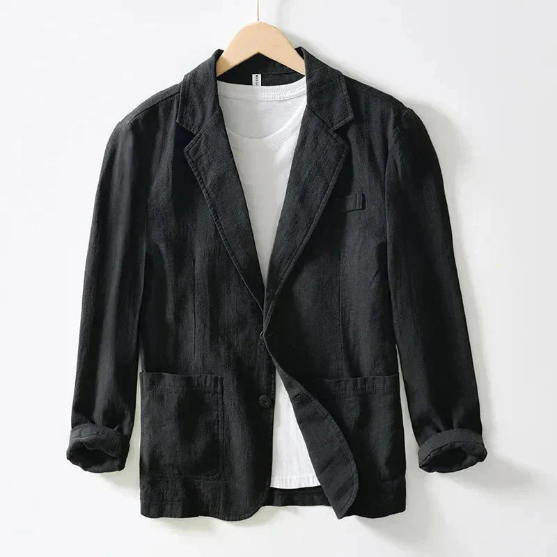 Evans | Men’s Lightweight Two-Button Blazer with Pockets