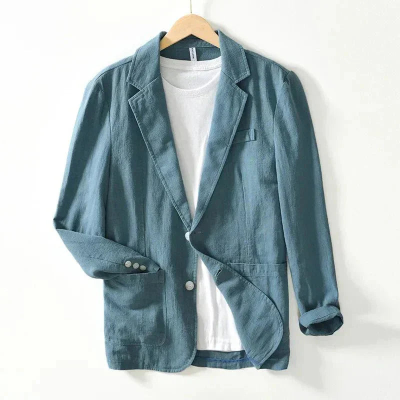 Evans | Men’s Lightweight Two-Button Blazer with Pockets