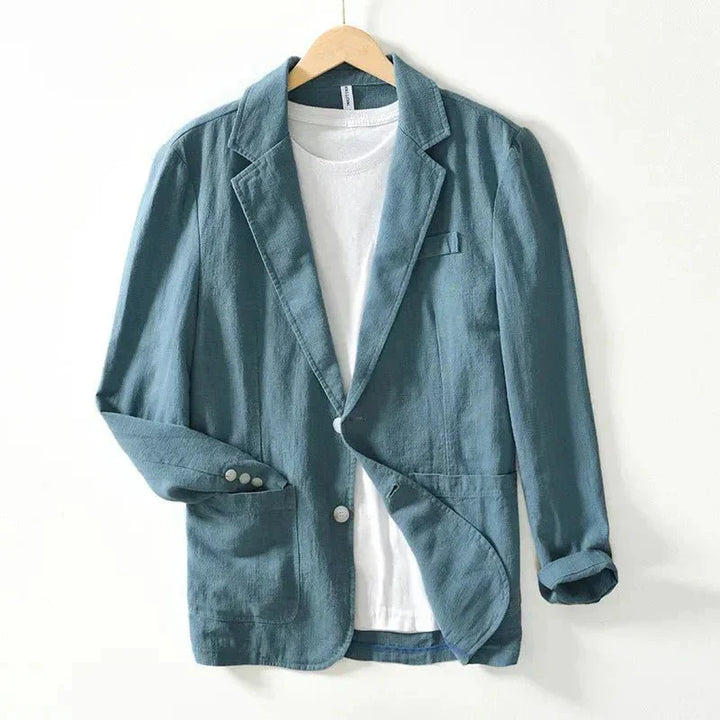 Evans | Men’s Lightweight Two-Button Blazer with Pockets