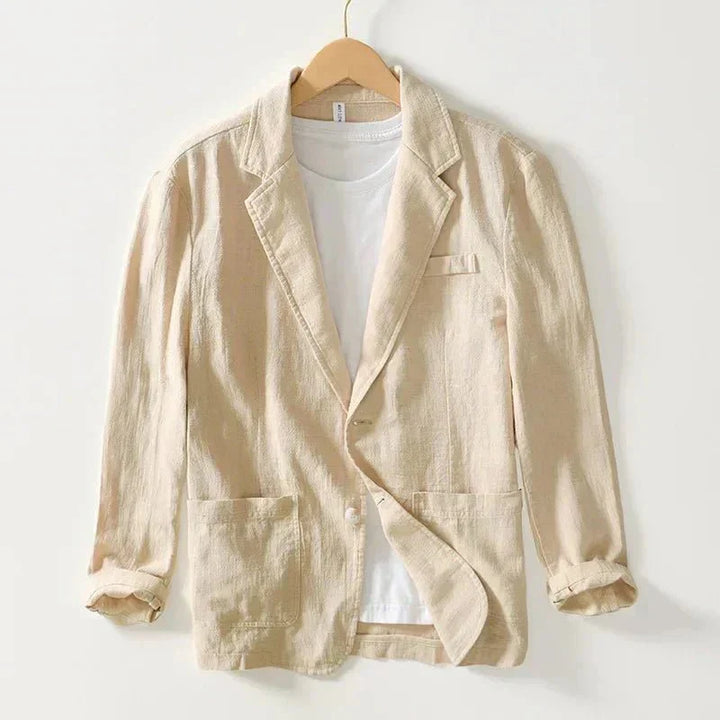 Evans | Men’s Lightweight Two-Button Blazer with Pockets