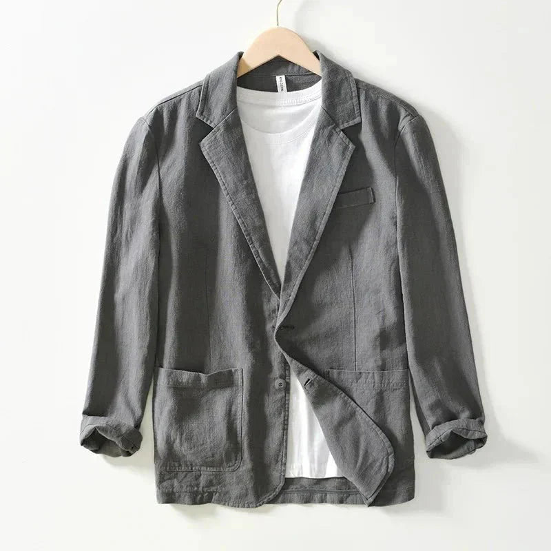 Evans | Men’s Lightweight Two-Button Blazer with Pockets