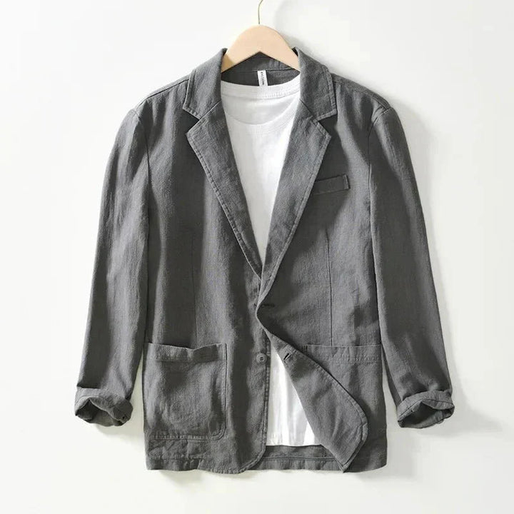 Evans | Men’s Lightweight Two-Button Blazer with Pockets