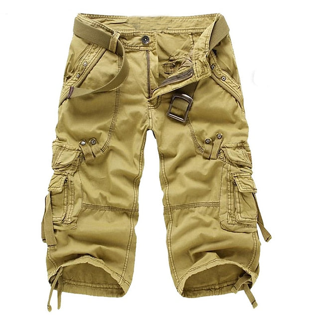 Colton | Men's Knee Length Cargo Shorts with Multi Pocket