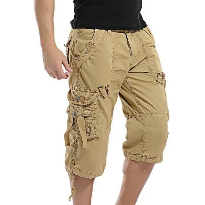 Colton | Men's Knee Length Cargo Shorts with Multi Pocket