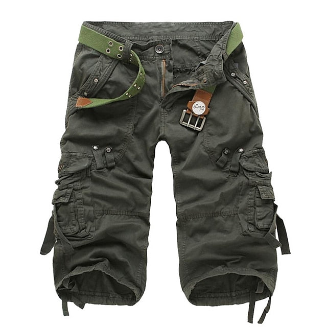 Colton | Men's Knee Length Cargo Shorts with Multi Pocket