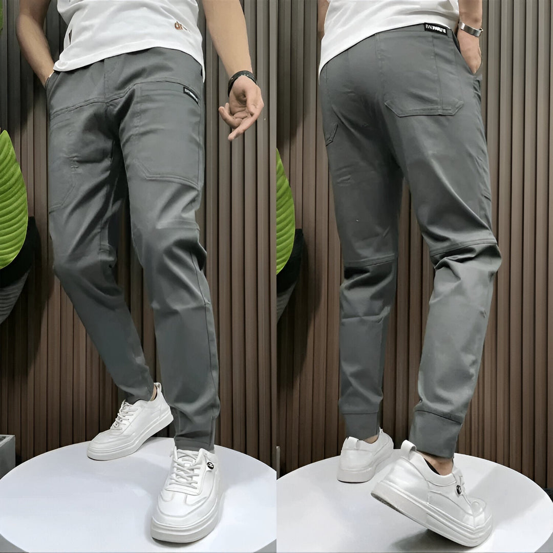 Caelum | Men’s Stretchy Slim Fit Cargo Pants
