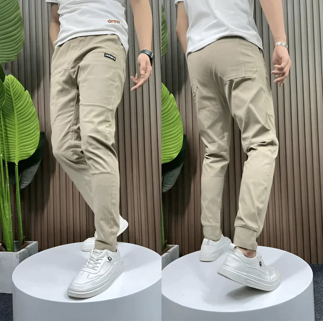 Caelum | Men’s Stretchy Slim Fit Cargo Pants