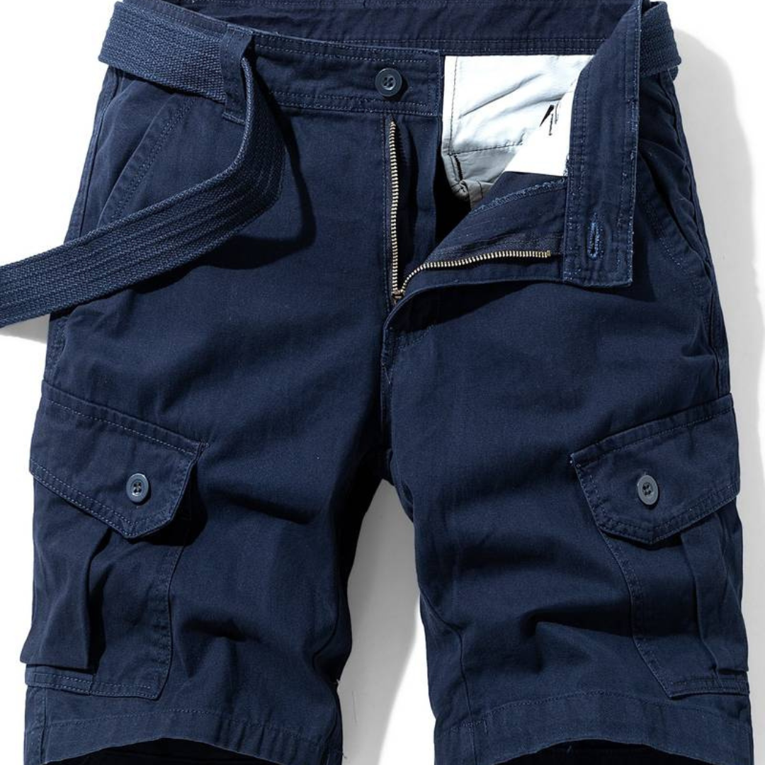 Raymark | Men’s Denim Cargo Shorts