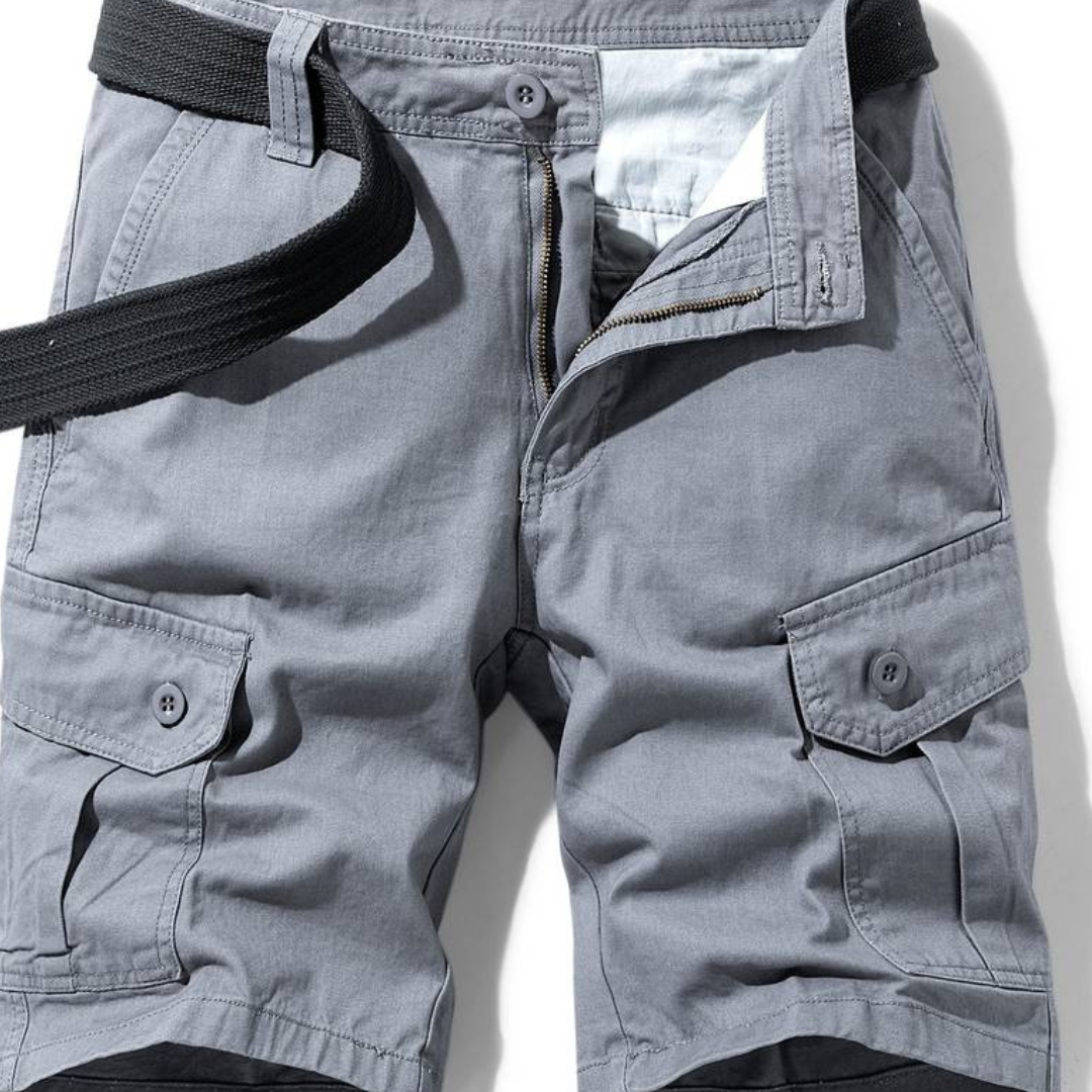 Raymark | Men’s Denim Cargo Shorts