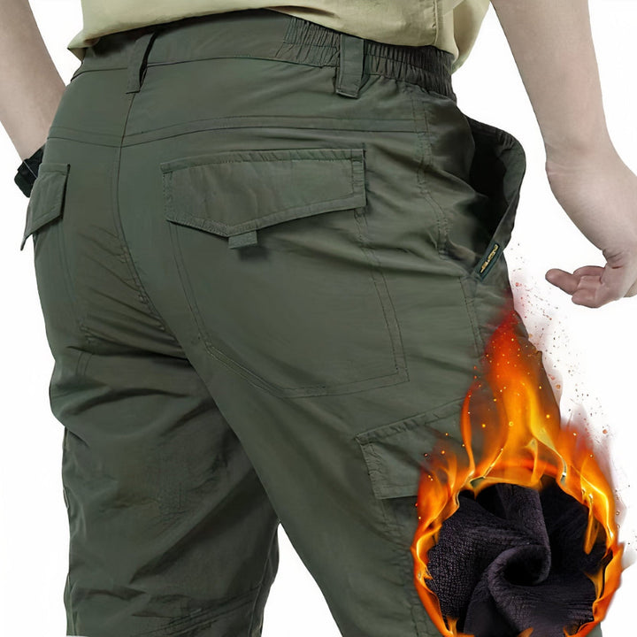 Bonn | Men's Cargo Pants with Fur-Lined Inner