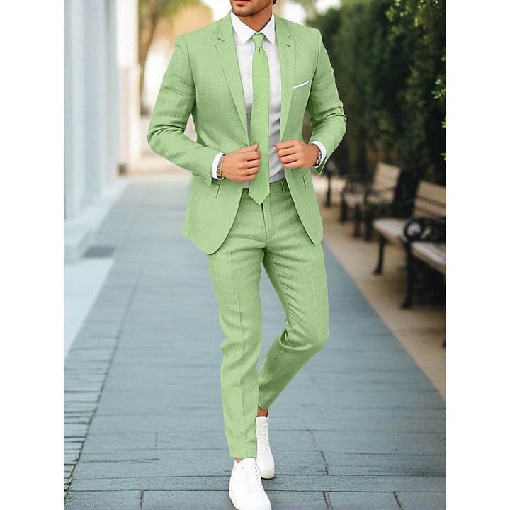 Chad | Men's Slim Fit Two Piece Suit with Blazer and Trouser