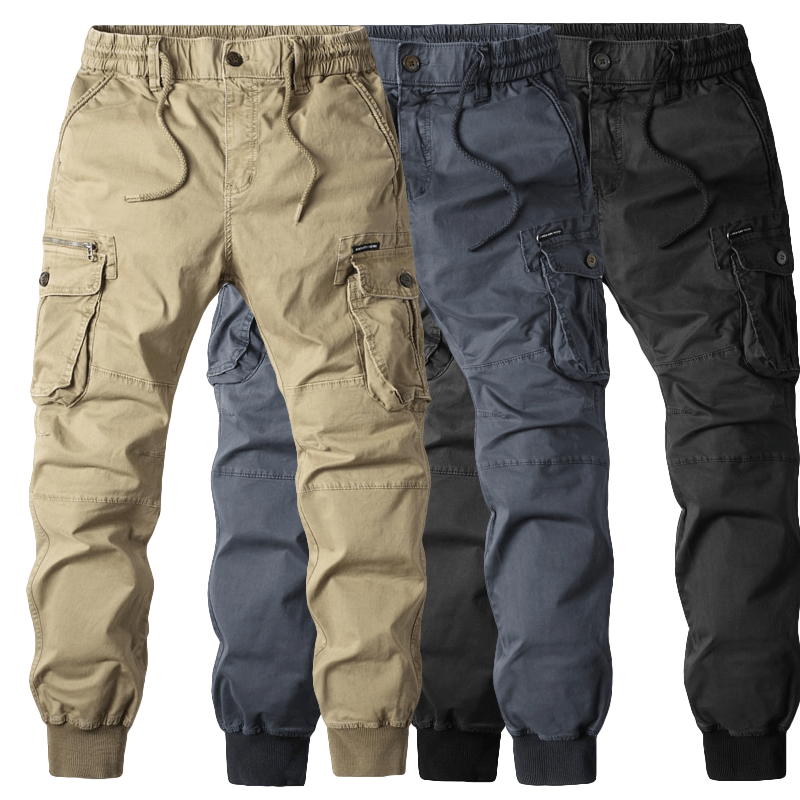 Winston | Men’s Casual Cargo Jogger Pants with Drawstring