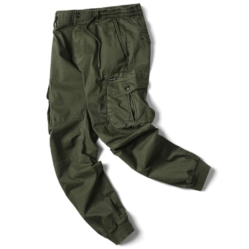 Winston | Men’s Casual Cargo Jogger Pants with Drawstring