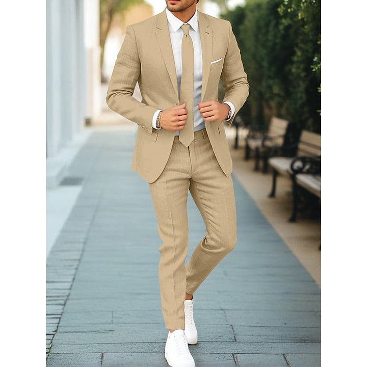 Chad | Men's Slim Fit Two Piece Suit with Blazer and Trouser