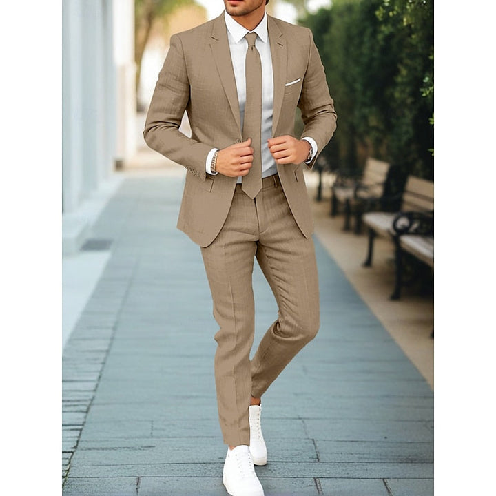 Chad | Men's Slim Fit Two Piece Suit with Blazer and Trouser