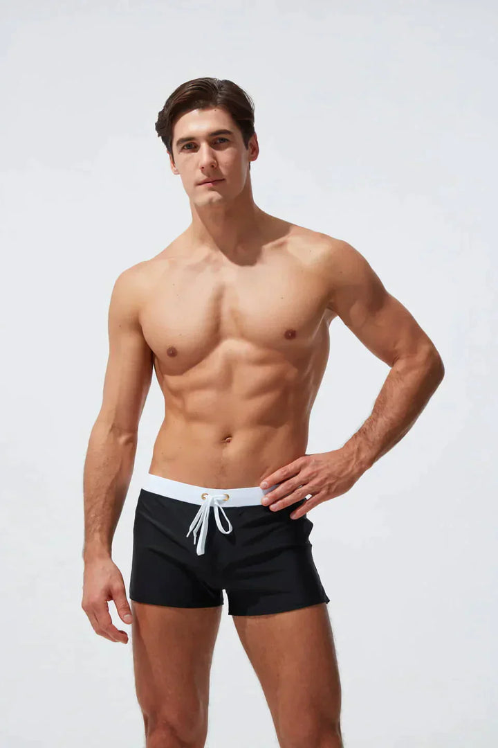 Marlon | Men's Swim Trunks with Drawstring