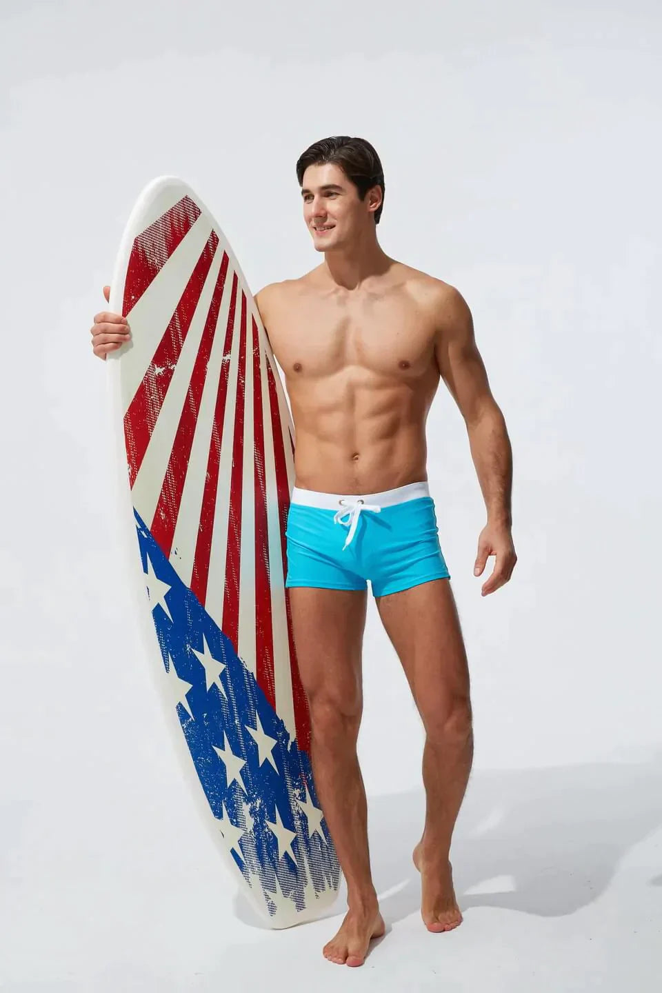 Marlon | Men's Swim Trunks with Drawstring